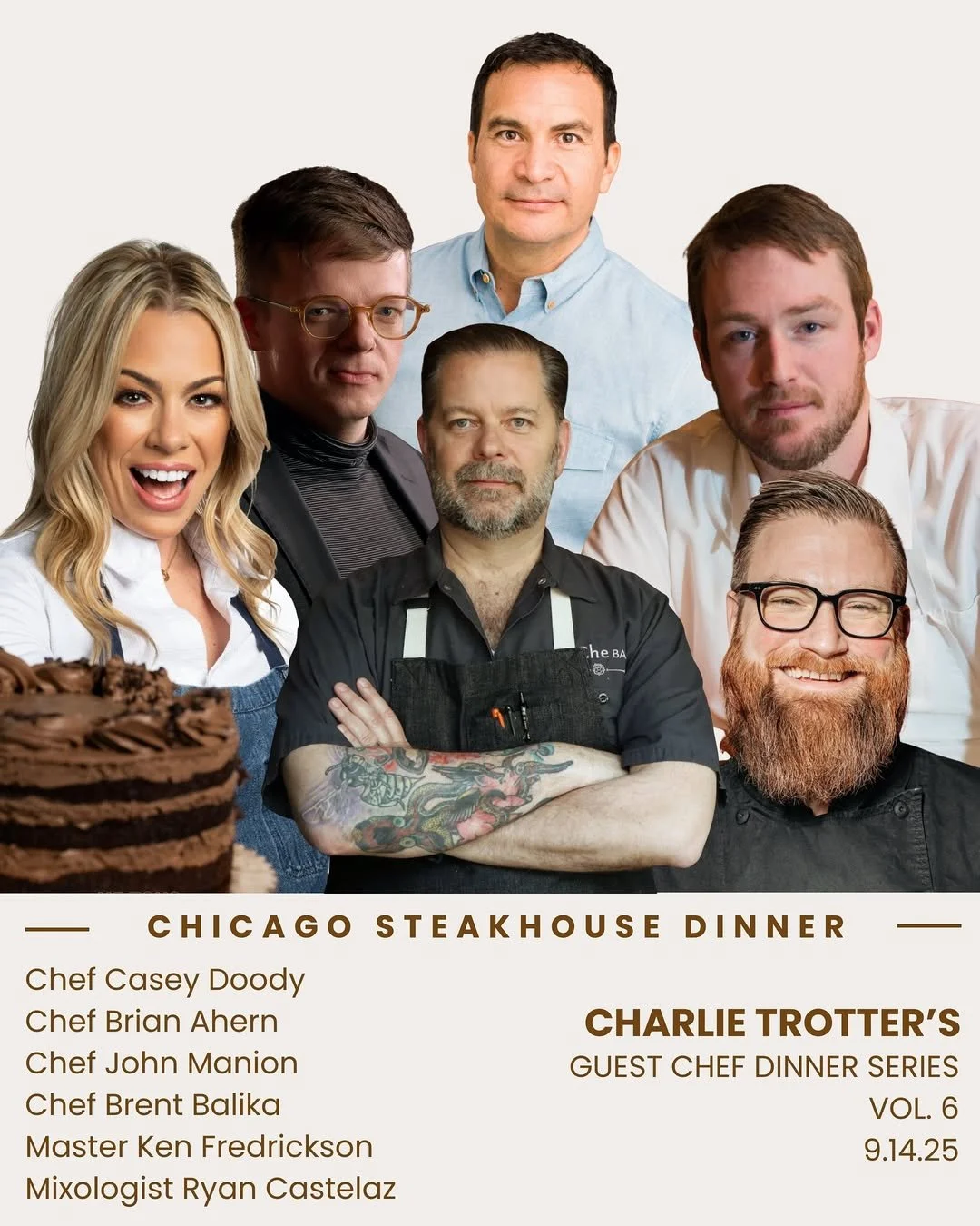 Charlie Trotter’s Chicago Steakhouse Dinner
