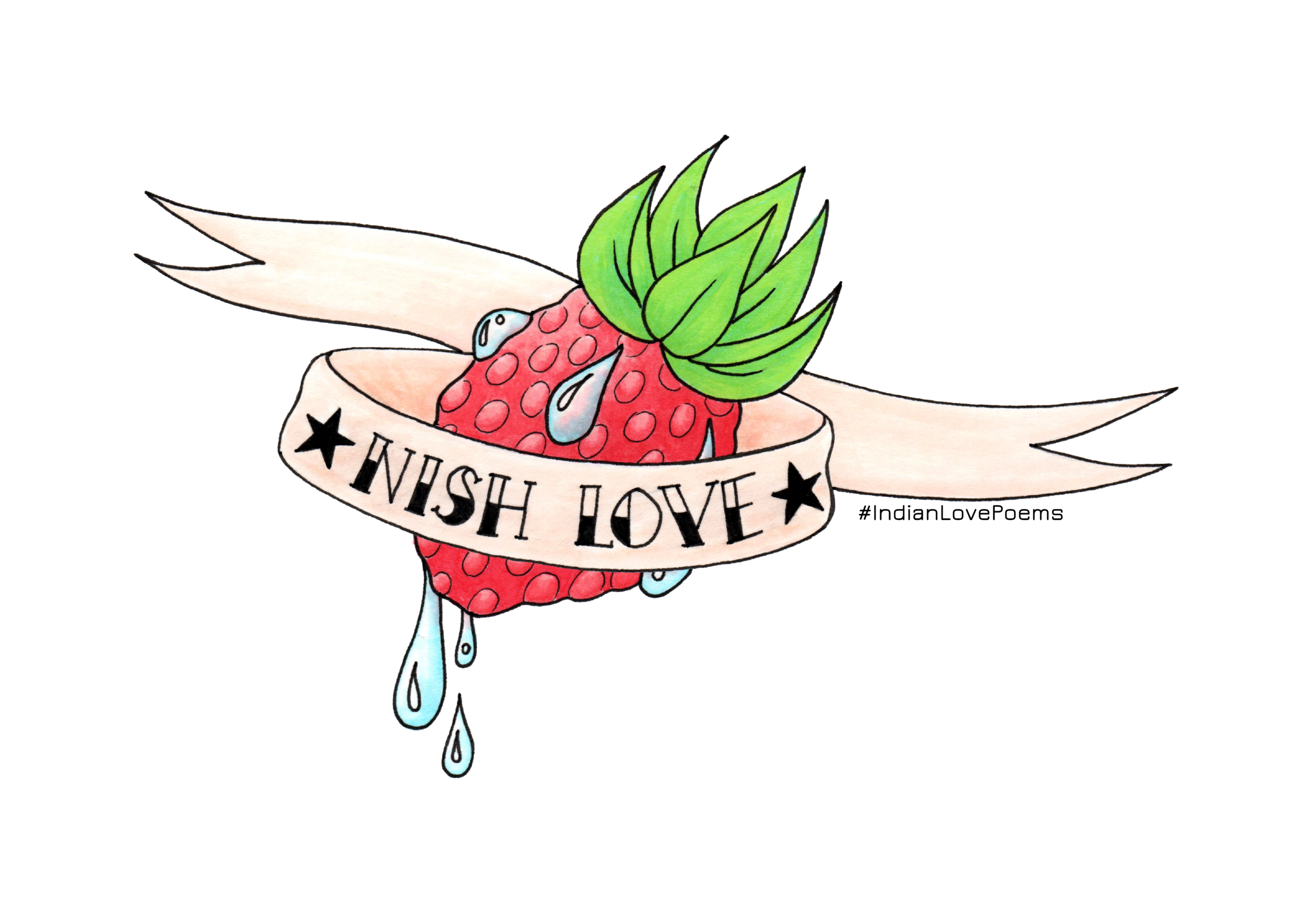 Nish Love // ink + copic, 2018