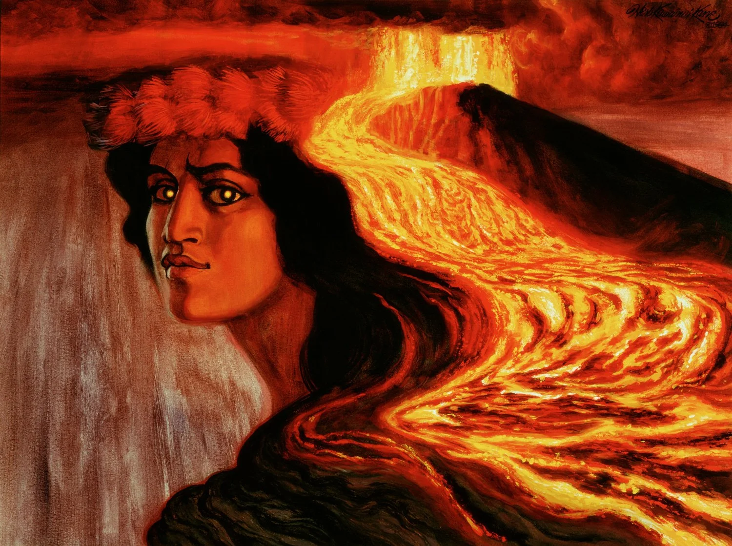 Pele Hawaiian Fire Goddess