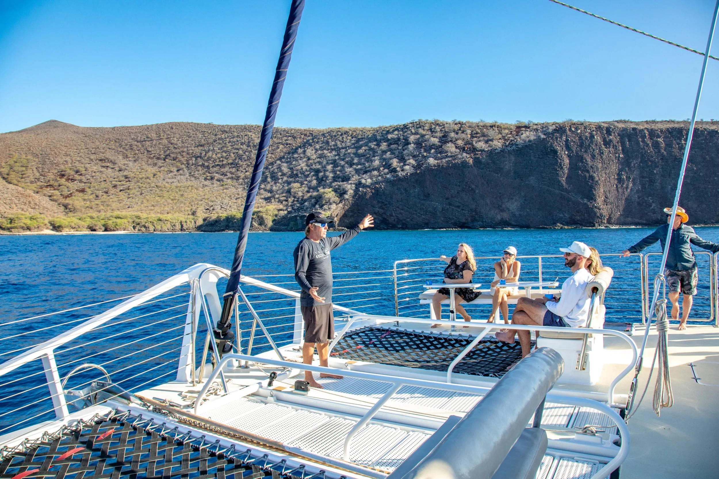 Sailing to Lanai from Maui