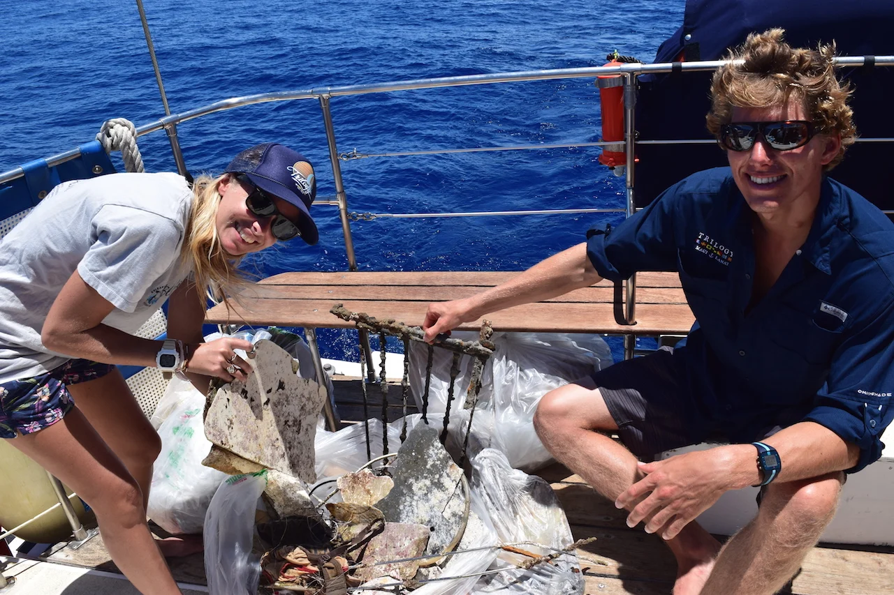 Blue ‘Aina Celebrates World Oceans Day with a Reef Clean up and teams up with Maui Hotel & Lodging Association to Raise $1000 for West Maui Mountains Watershed Partnership