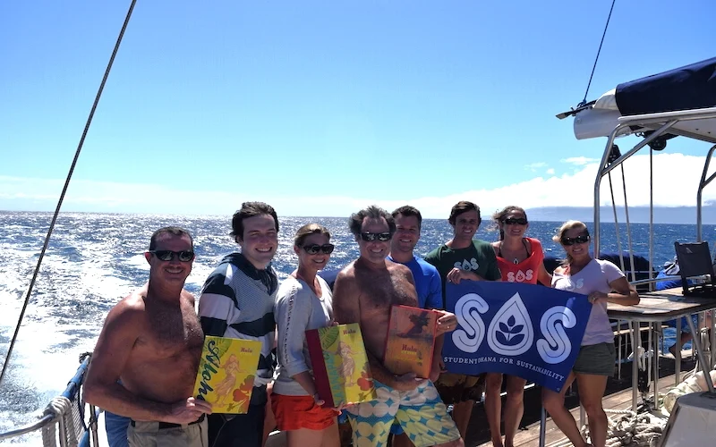 Blue‘Aina teams up with Hula Grill to Raise $1000 for the Student Ohana for Sustainability