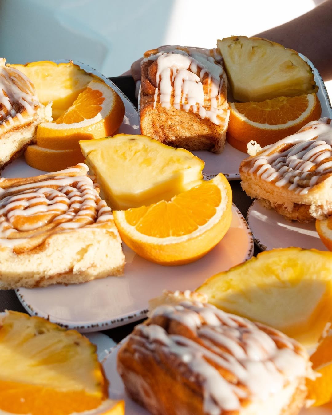 Cinnamon Rolls on Maui