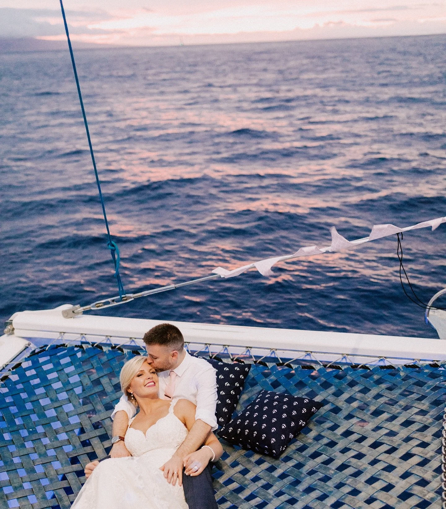 celebrating love in the middle of the Pacific💍🥂✨

#catamaranwedding #sailboatwedding #sailtrilogy