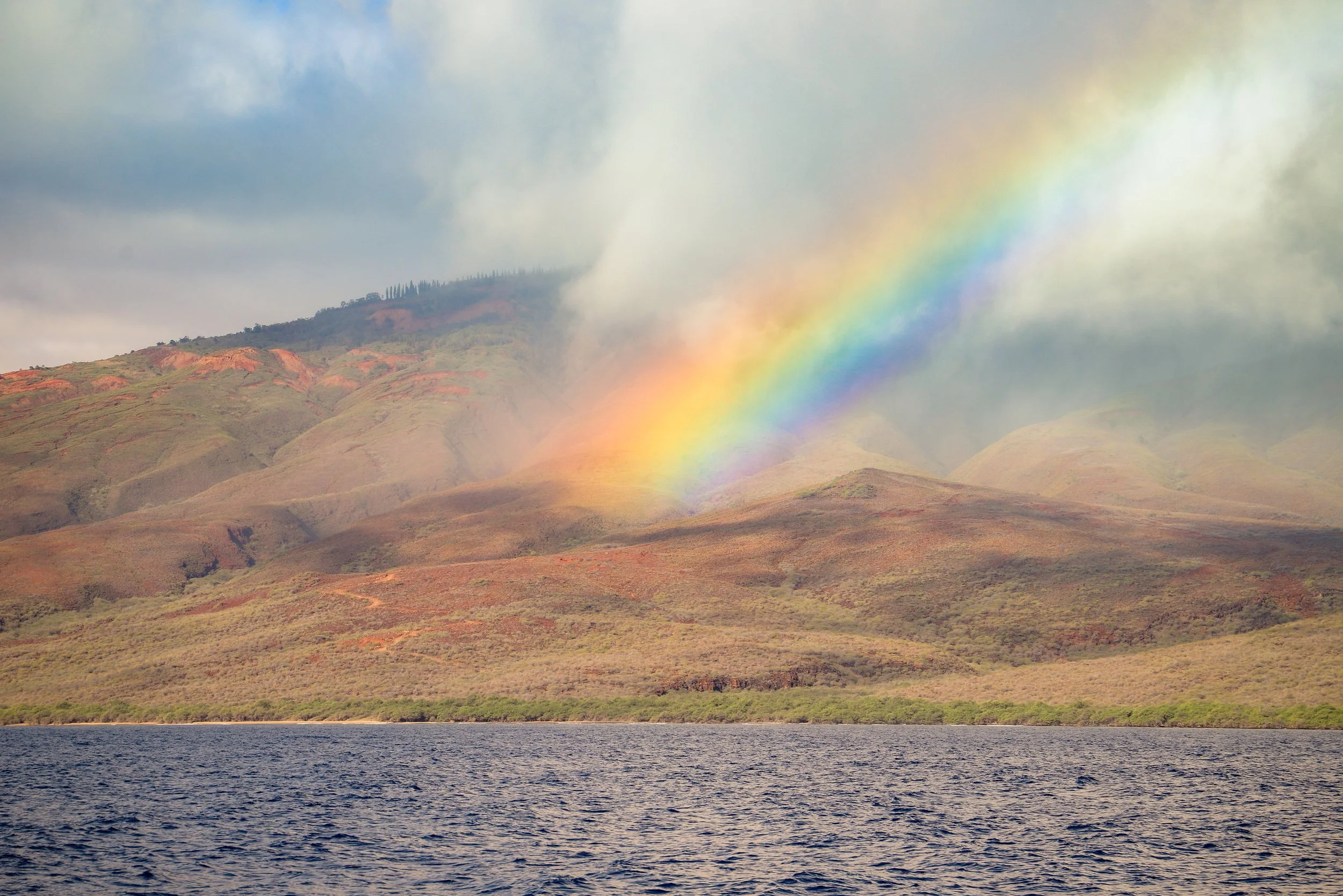 Rainbow Over West Maui's