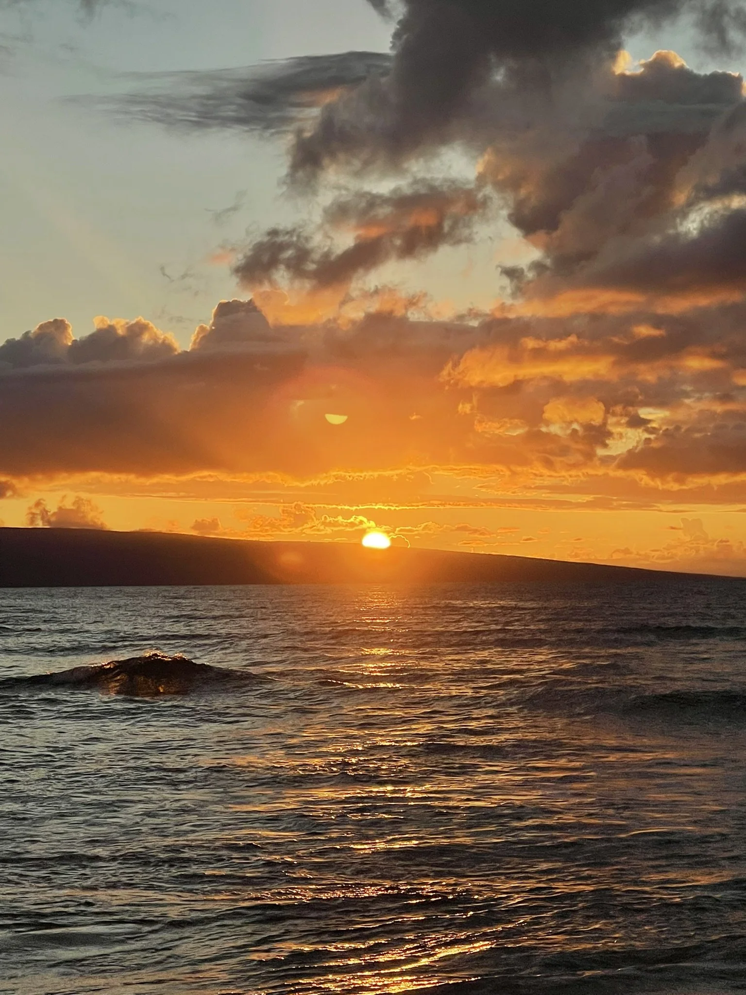 Sunset from Napili Bay
