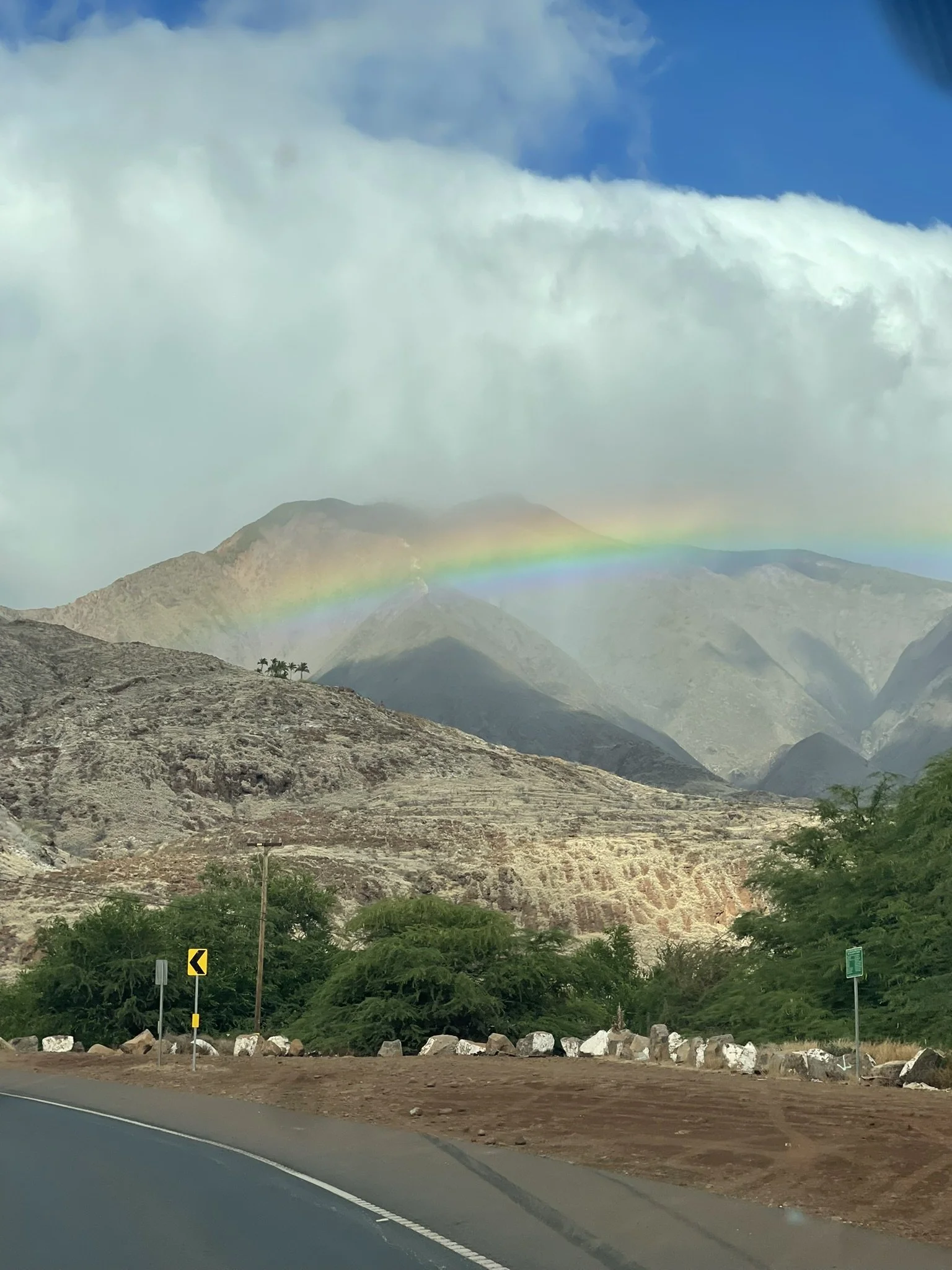 Rainbow on the Lahaina Bypass