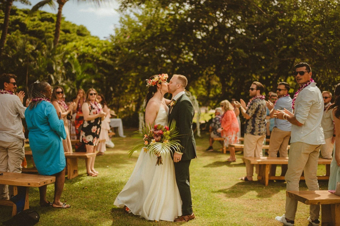 Jessica &amp; Jim 🌺✨

&quot;Our experience with Trilogy for our wedding was great! From working with Debbie, to the captain and crew who ran our charter. Debbie was an amazing coordinator and helped us every step along the way, making all the hard d