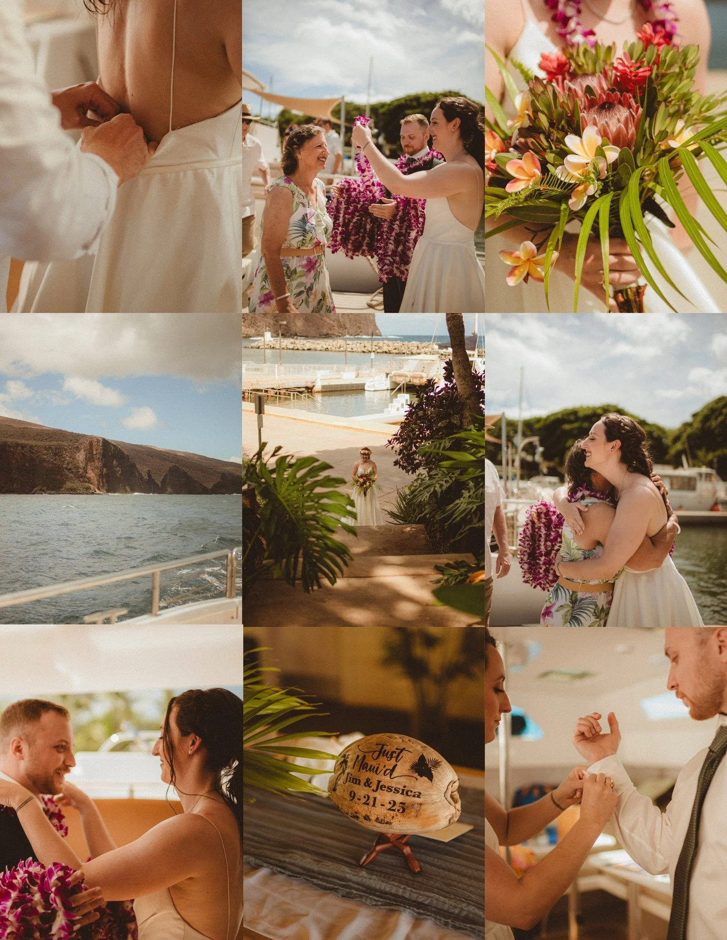 A visual depiction of the experience of getting married on Lānaʻi.💍 🌺 

The stunning landscapes and serene surroundings create a magical atmosphere for couples, making their special day unforgettable. ❤️ 

Photos By: @thecapturedexperience