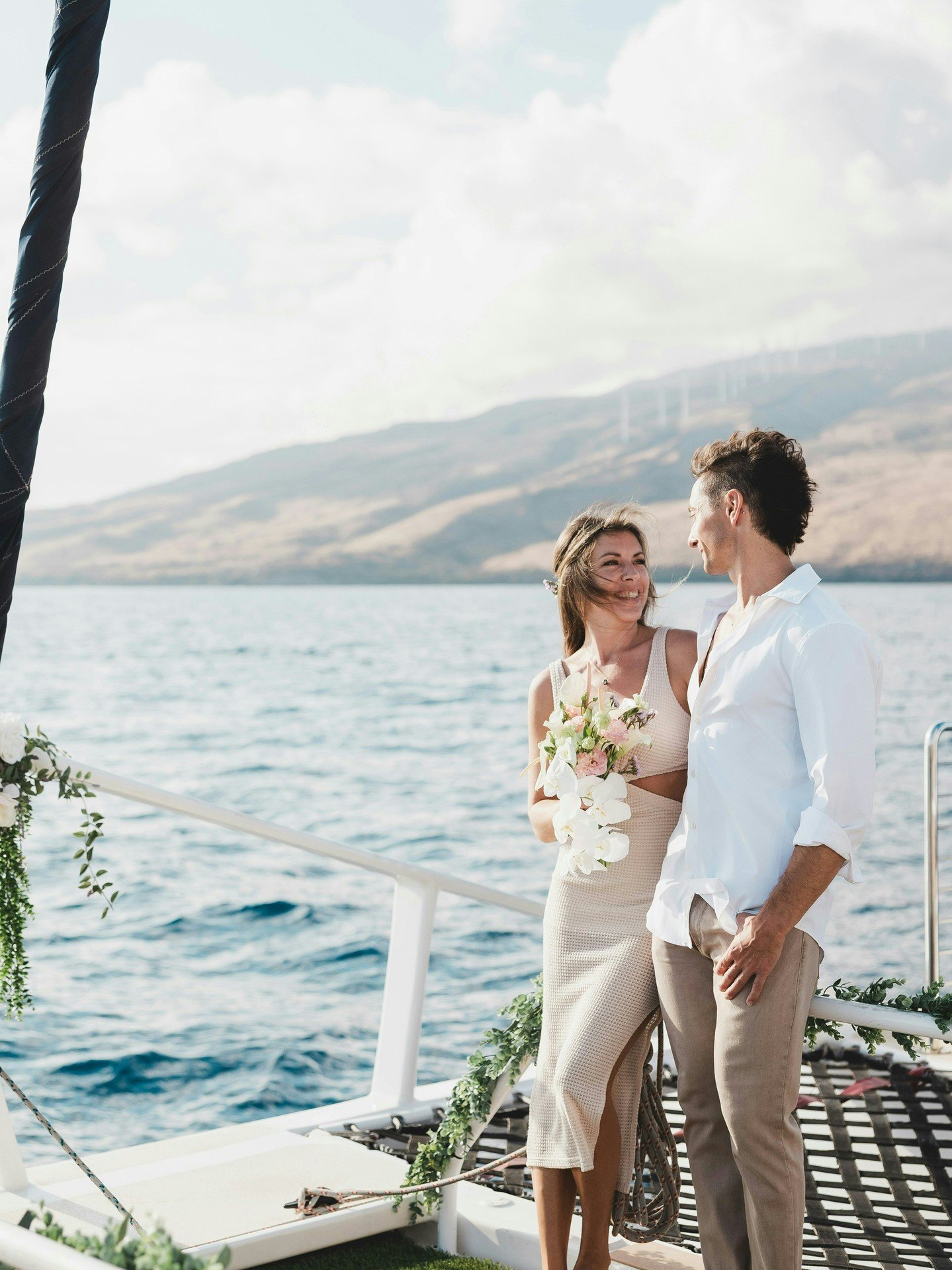 Your love story deserves an unforgettable beginning✨ 

From exchanging vows on deck to taking the plunge together, Trilogy creates wedding and rehearsal dinner experiences that are as unique as your love.