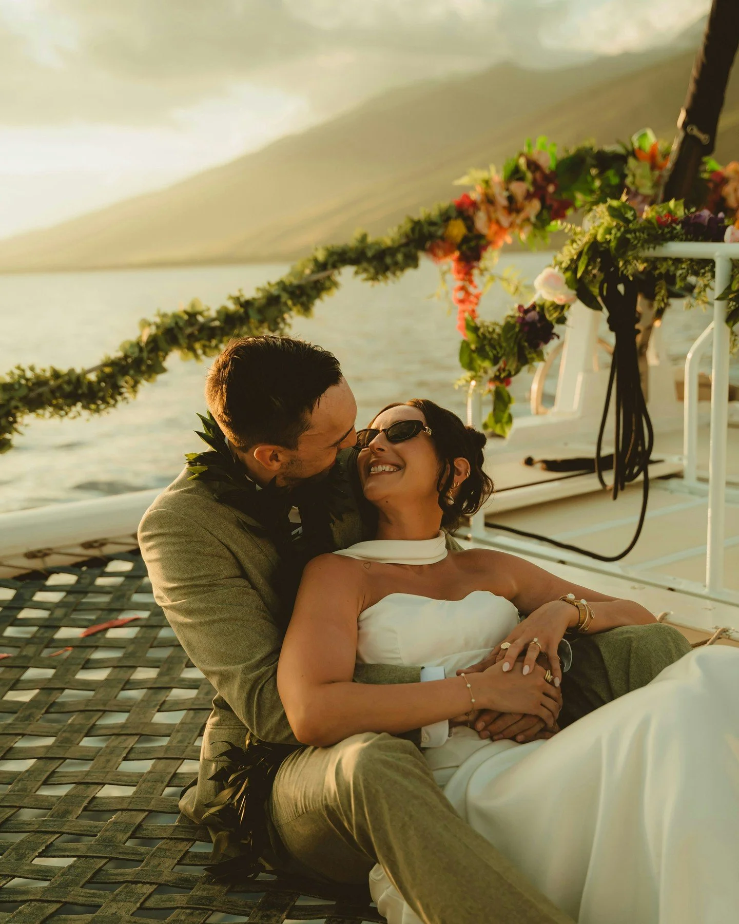 Congratulations to Megan &amp; Hayden 🤍⛵️

Mahalo for choosing Trilogy Weddings to be part of such a meaningful day. It was so special getting to watch these two celebrate with their closest family and friends surrounded by the ocean on Maui ✨

From