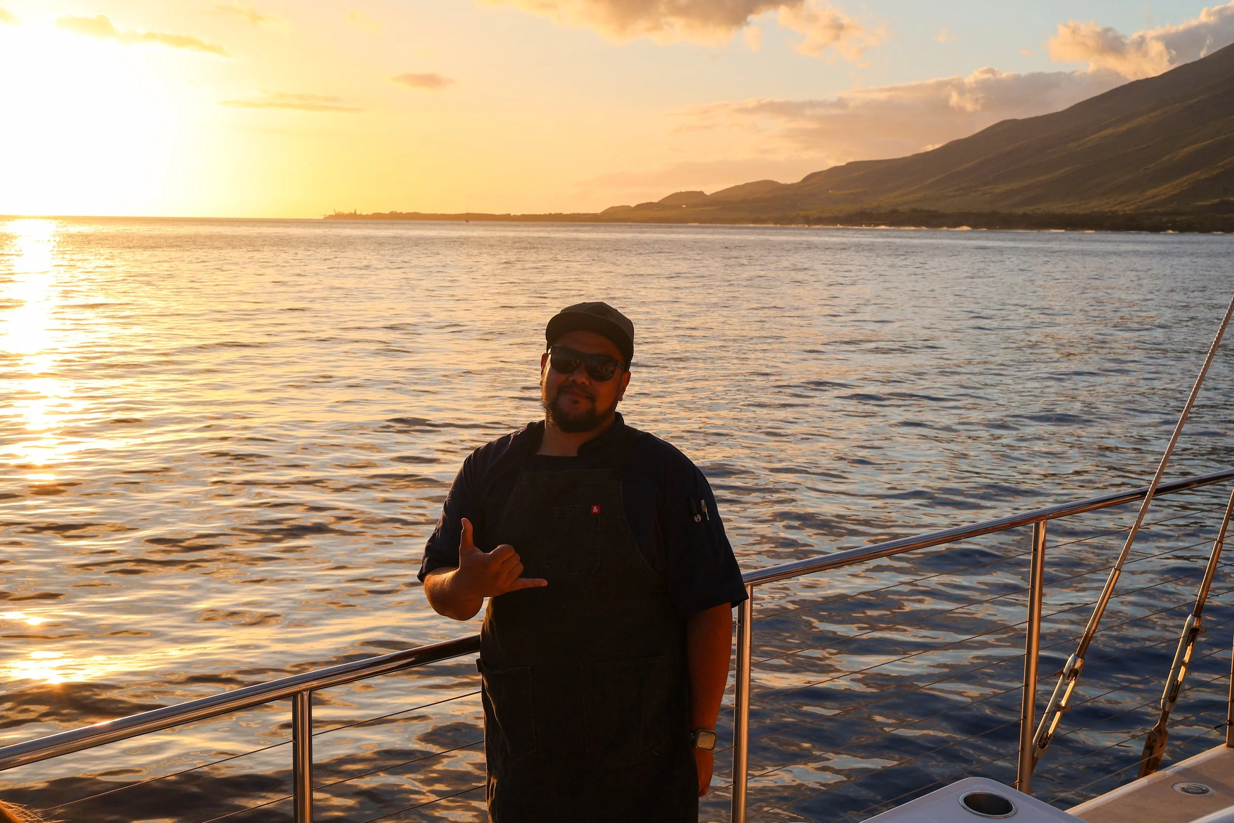 From Maui Student to Head Chef: Meet Brian Tadena, the Chef Behind Trilogy's New Lāhainā Dinner Sail Menu