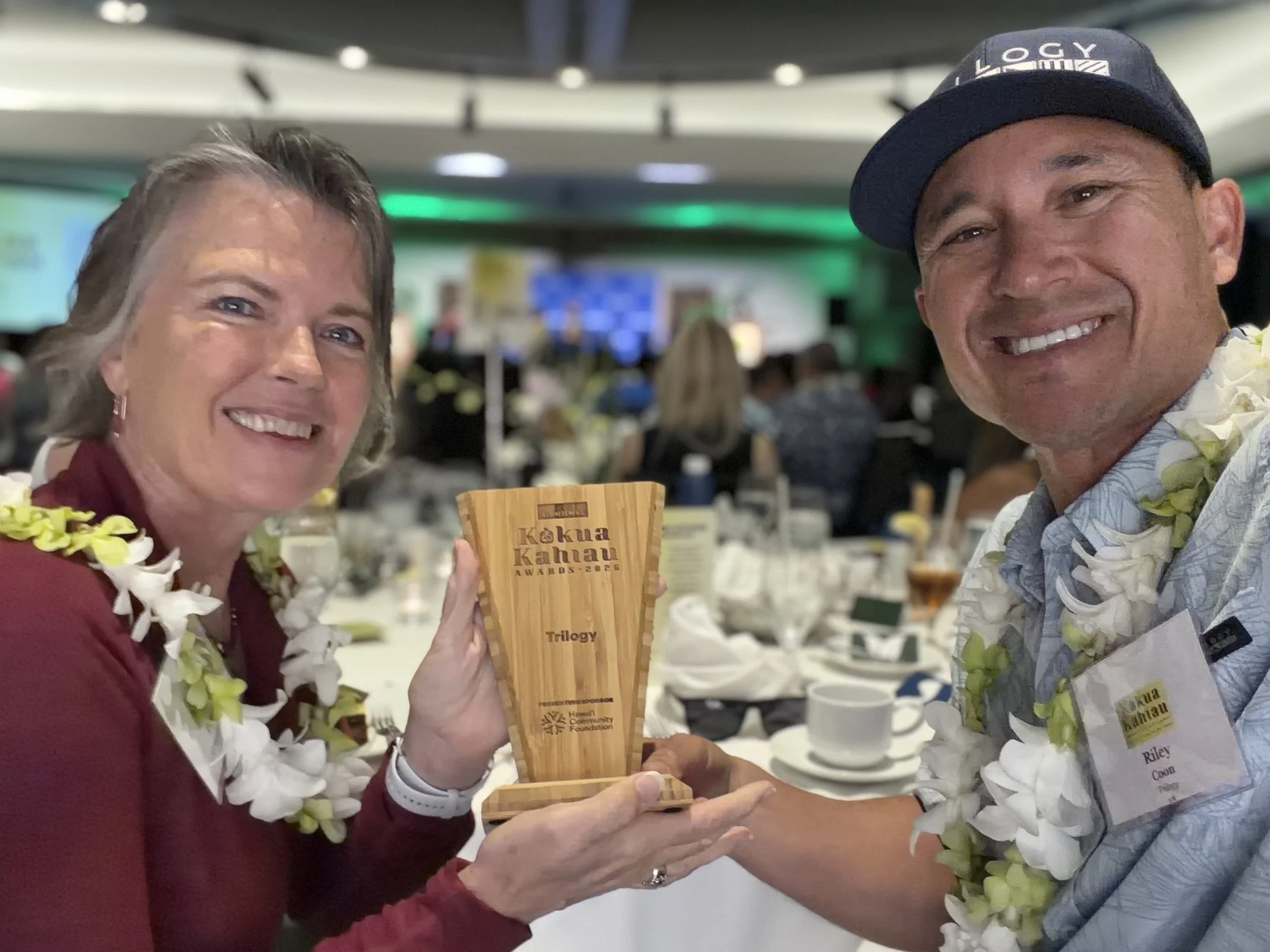 Trilogy Receives Pacific Business News Kōkua Kahiau Award for the Second Year