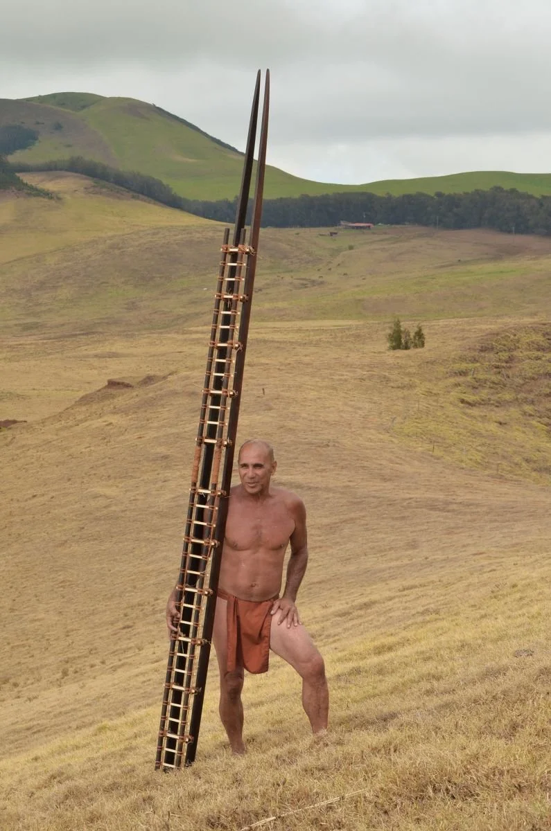 traditional holua sledding