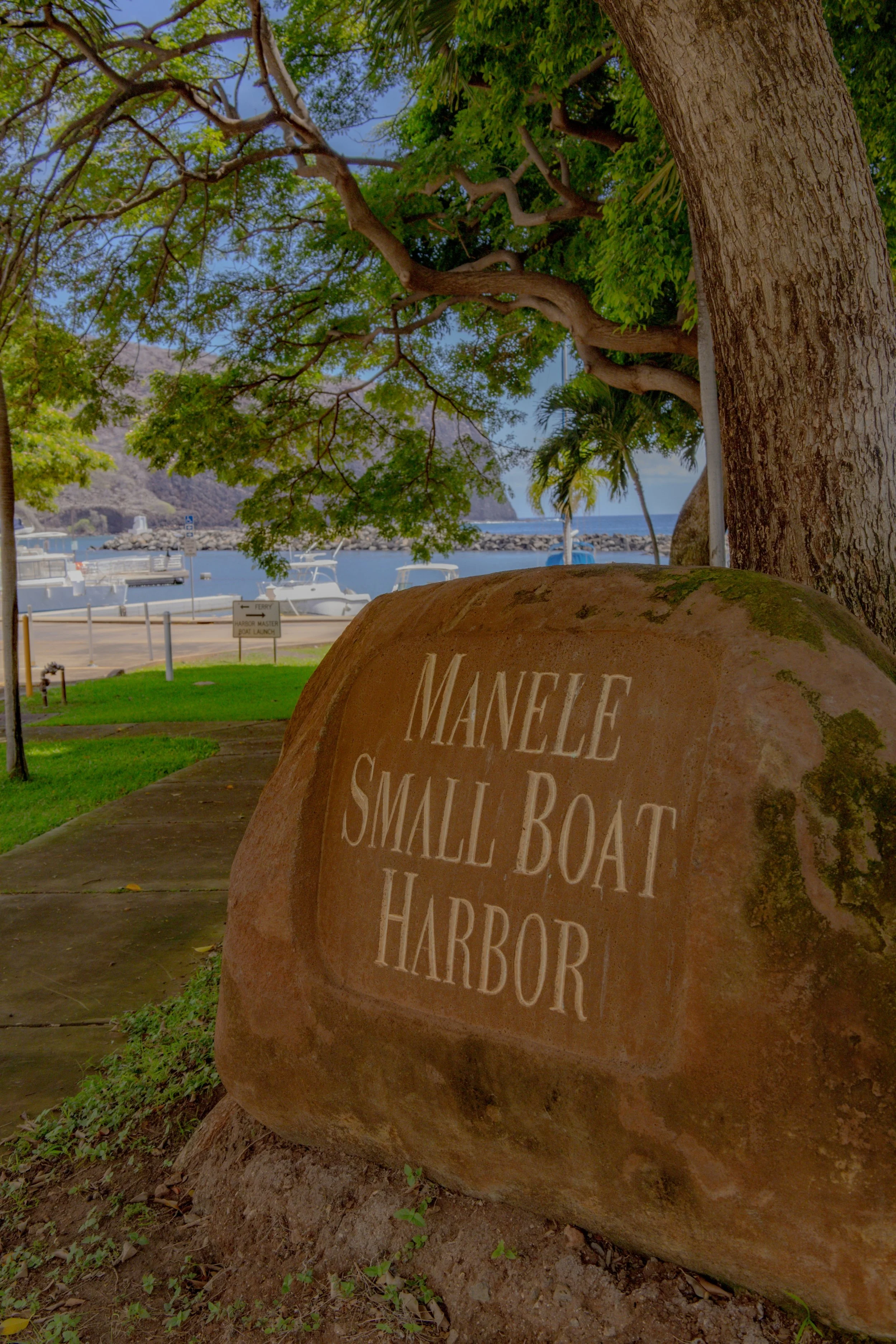 Manele Harbor on Lanai