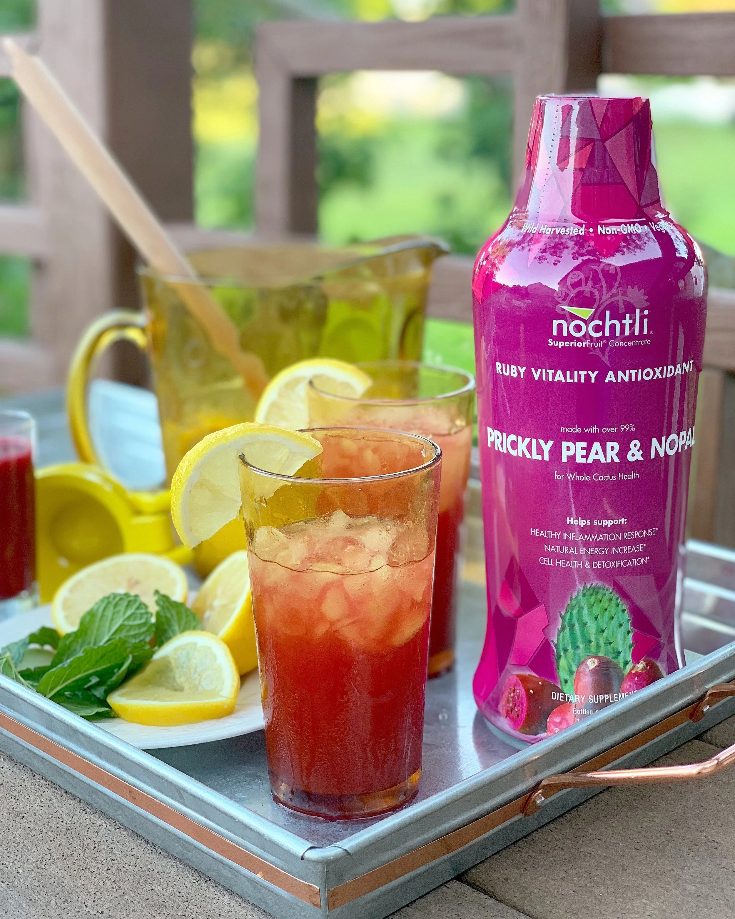 Nochtli™ Prickly Pear Lemonade