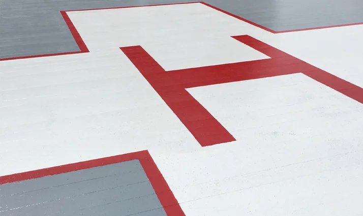 Helicopter Pad at WBGH
