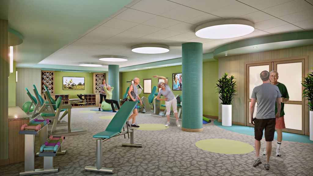 The community is putting a renewed focus on its current and prospective residents’ health and wellness.