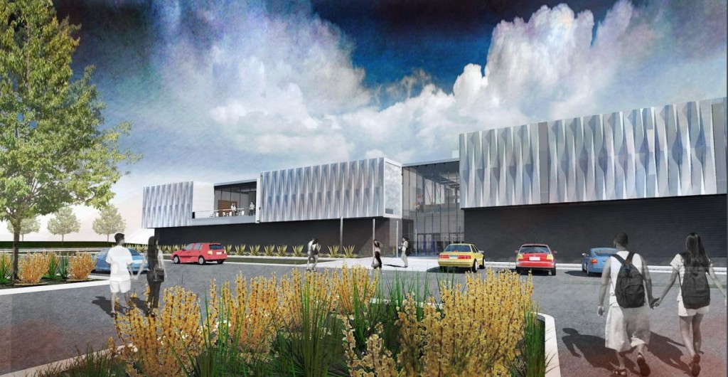 A rendering for the new 140,000-square-foot, $40 million Summit Technology Academy/Missouri Innovation Campus, which is scheduled to open in August 2017.