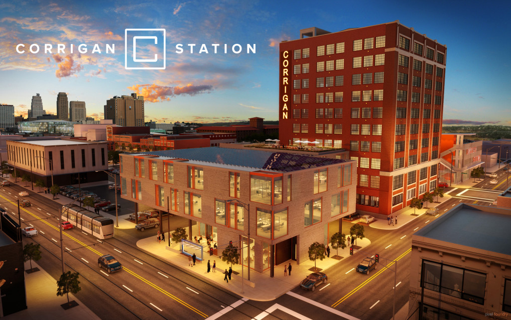 Corrigan Station is a 150,000-square-foot multi-tenant office development at 19th & Main.
