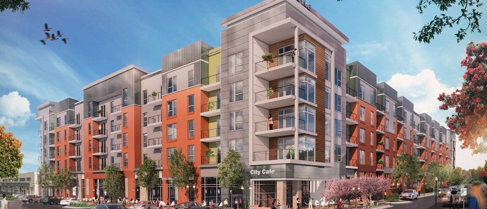 The Vue is a new apartment project in downtown Overland Park that Hunt Midwest hopes to kick off in January 2016.