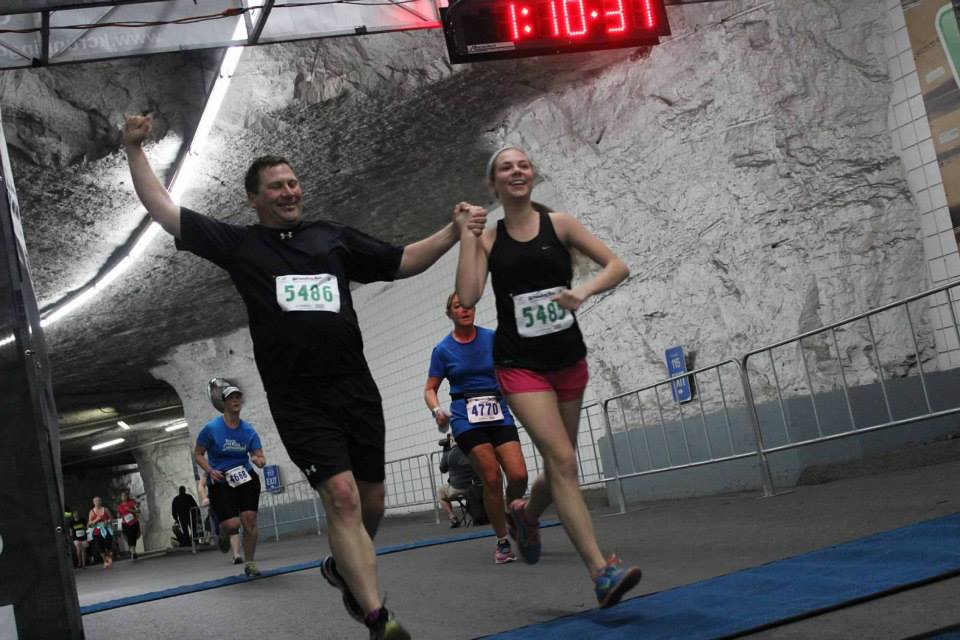 The Groundhog Run, hosted at Hunt Midwest Subtropolis, is one of the most popular races in the country, with the tunnels staying a consistent 65 to 68 degrees. Photos courtesy of Hunt Midwest/Children’s TLC.