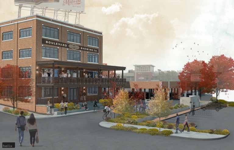Boulevard Brewing Company's new and expanded visitors center will be located at 2534 Madison Ave.