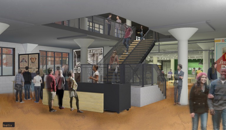 Two floors will offer visitors a chance to learn about Boulevard's history and sample its latest beers.