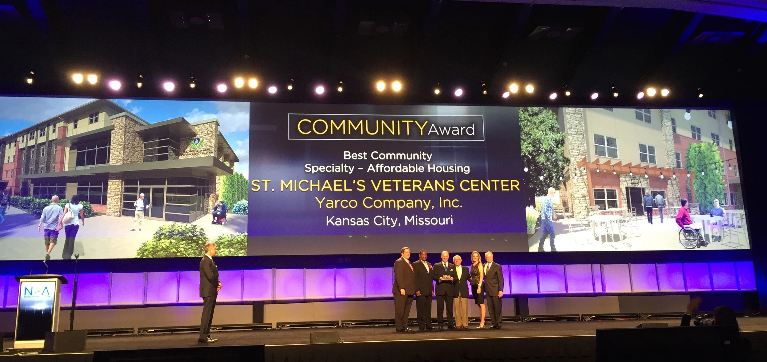 St. Michael's Veterans Center takes home national award