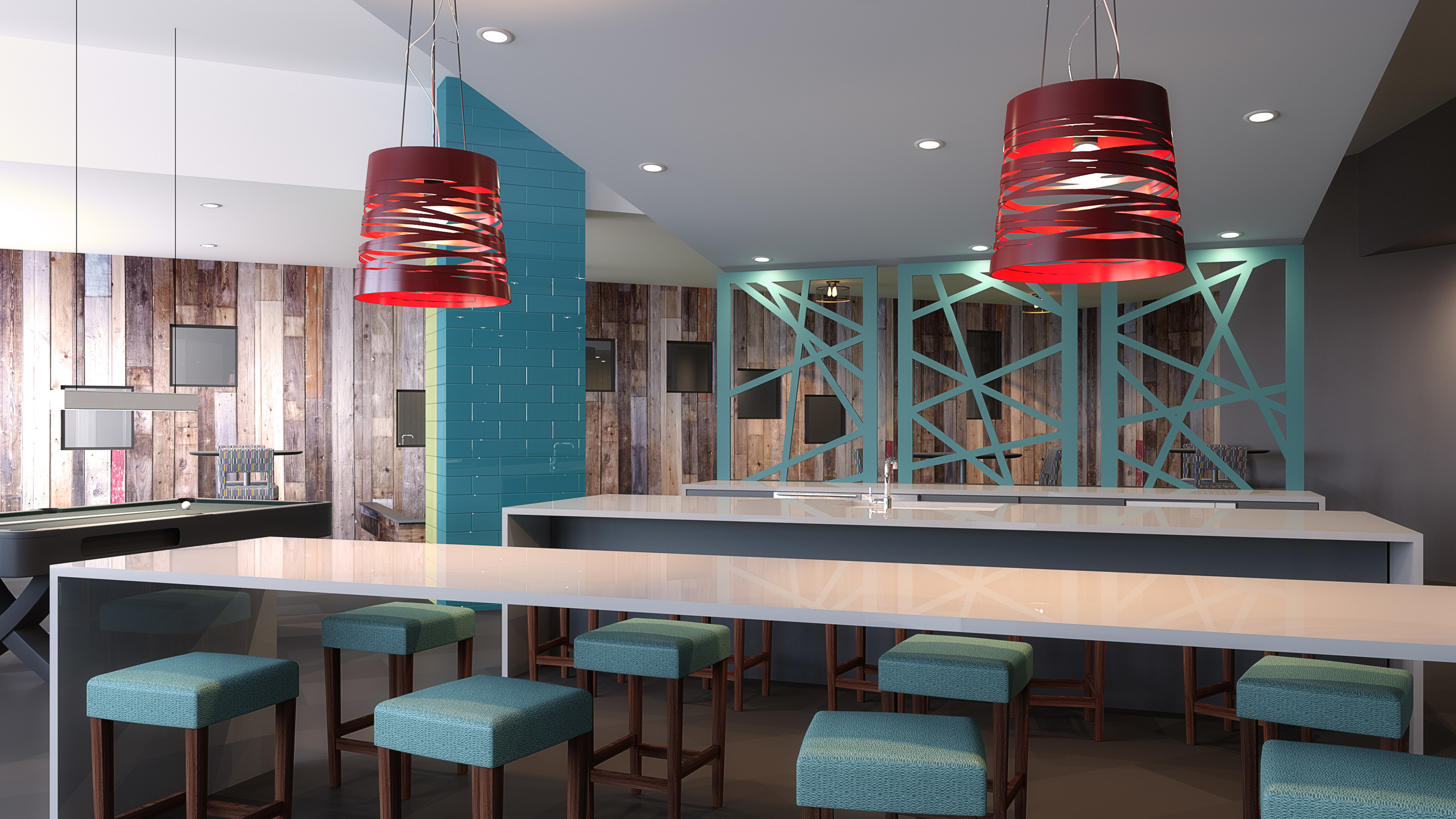 All of Cityscape's apartments under construction will feature modern, urban interiors.