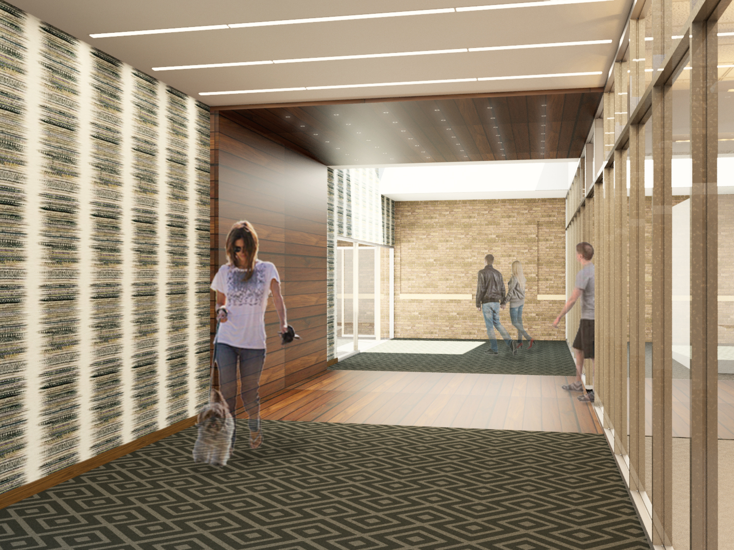 The building will include a slew of amenities including an upscale fitness center.