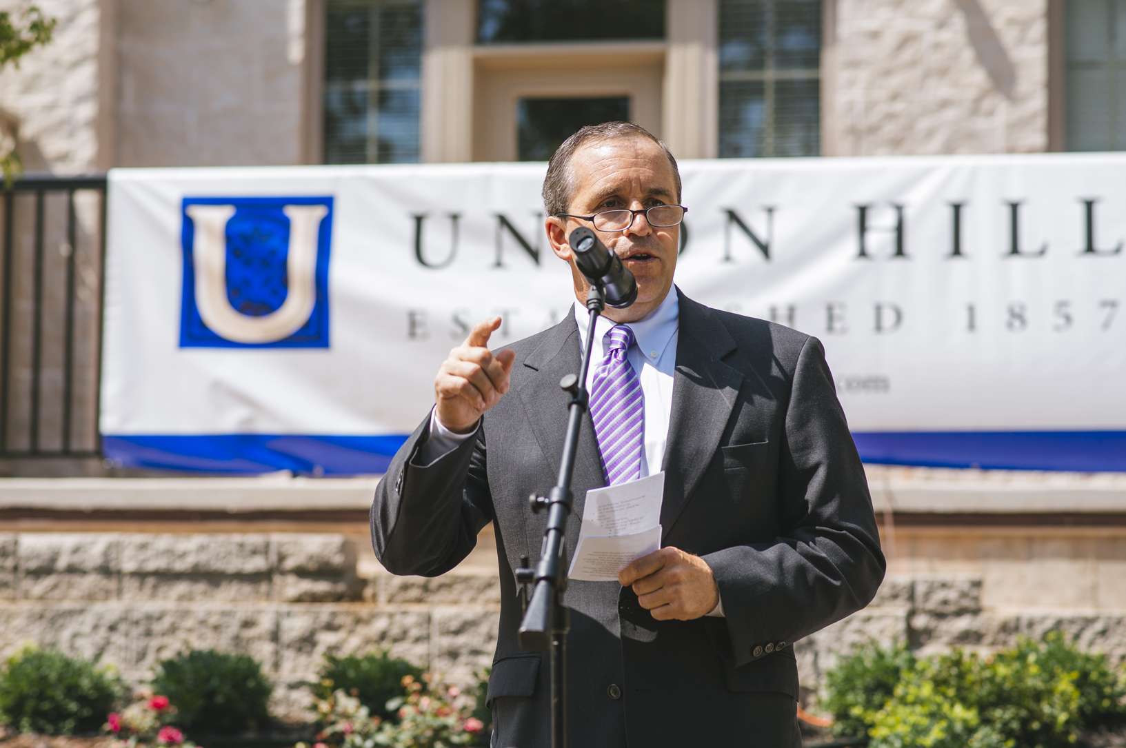 Bob Frye is the developer behind a host of new apartment buildings and single-family homes in the Union Hill neighborhood.