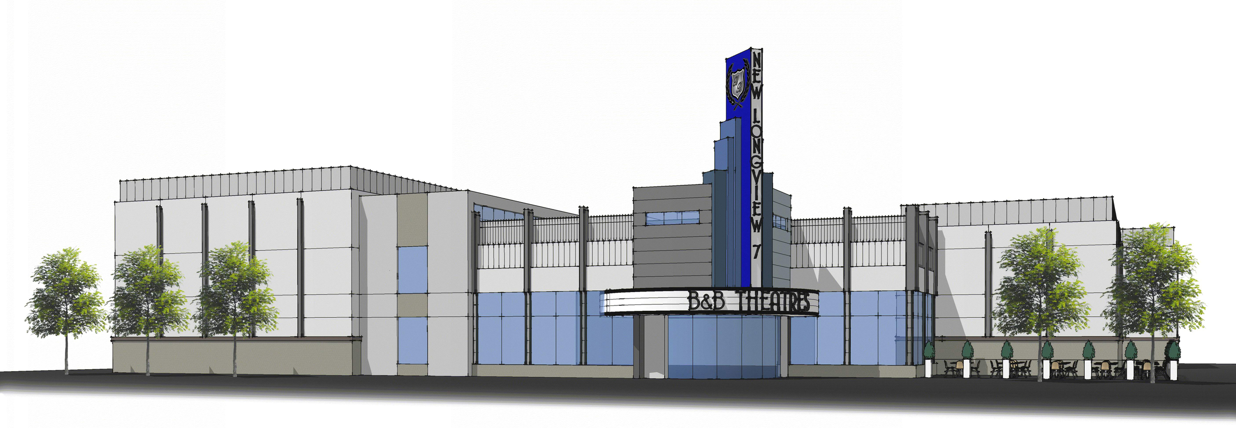 Rendering courtesy of B&B Theatres.