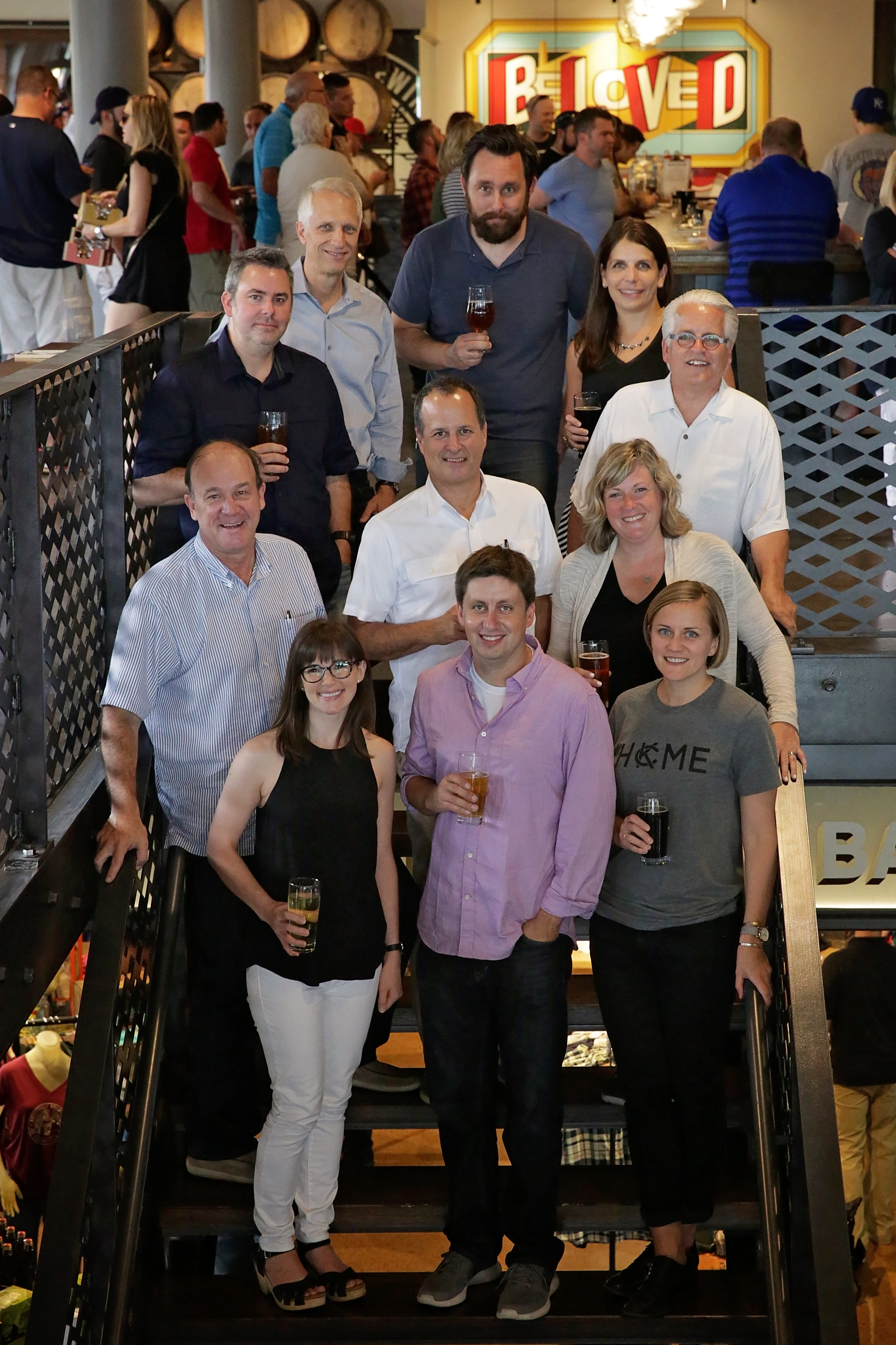 Helix leadership (From front row, left to right): Miranda Groth, associate; Evan Fox, principal; Alissa Wehmueller, principal; Reeves Wiedeman, principal; Jay Tomlinson, principal; Erika Moody, principal; Trevor Hoiland, principal; Mike Heule, principal; Bryan Gross, principal; Jacob Palan, associate; Kristine Sutherlin, principal.