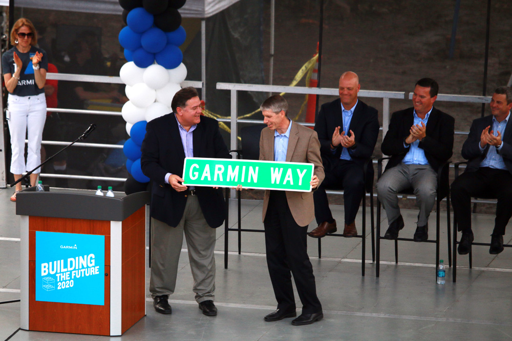 Officials kicked off construction on the massive expansion project in Olathe last week.
