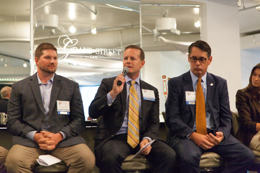 Nathan Anderson, president of NAI Heartland, says that outside investors are afraid of Kansas City. Photo by Jacia Phillips.