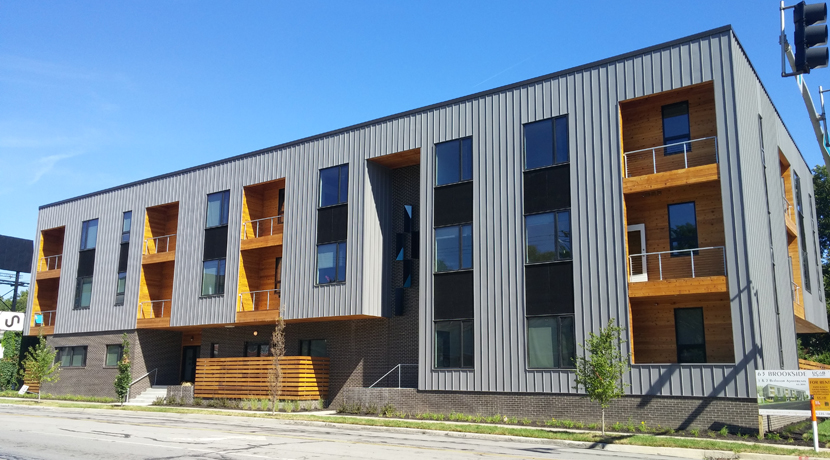 63Brookside consists of 23 modern apartments -- the first newly built rentals the neighborhood has seen in more than 40 years.