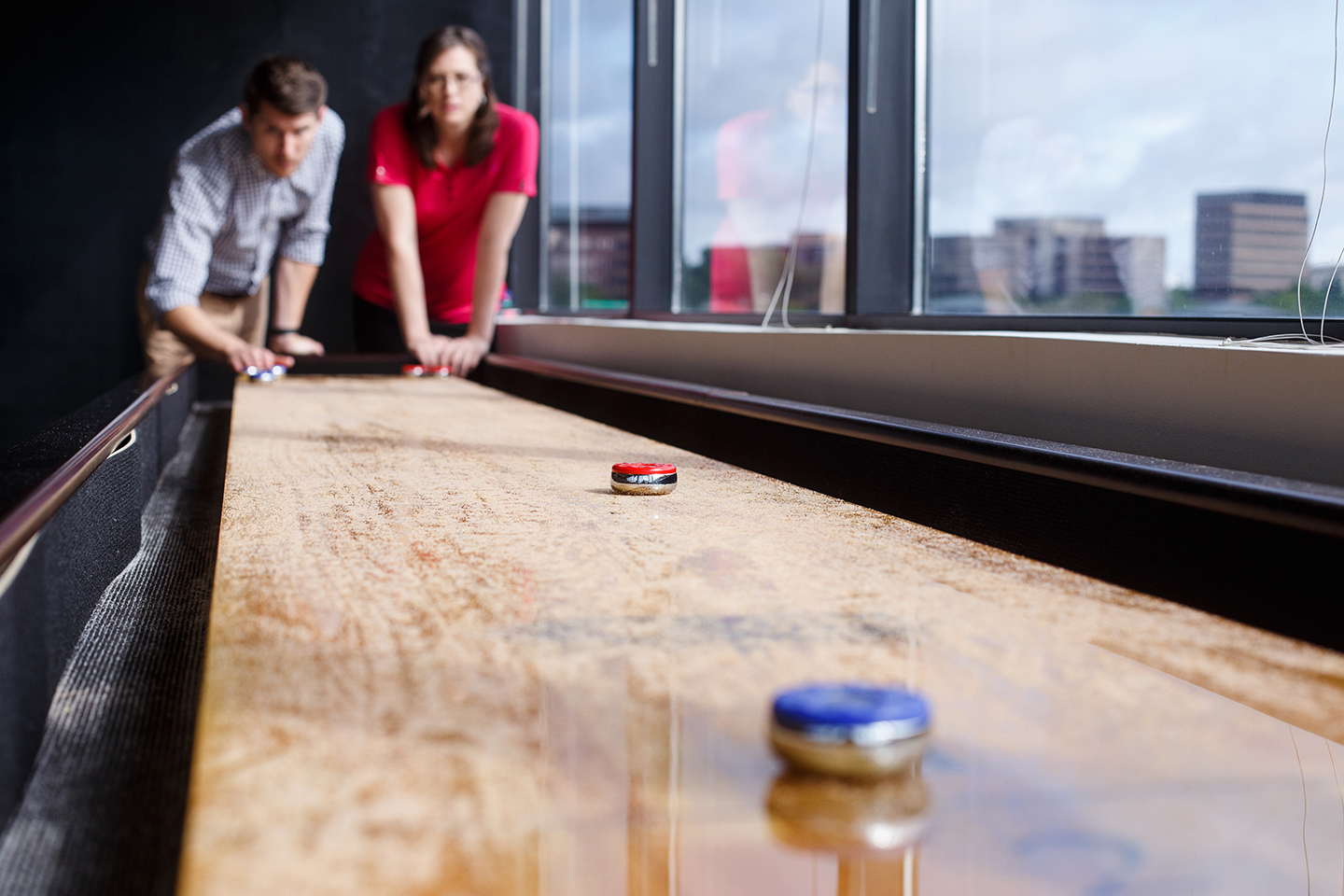 BHC RHODES' Overland Park officehas flexible, collaborative space, where the team hosts social gatherings and professional organizations' events.