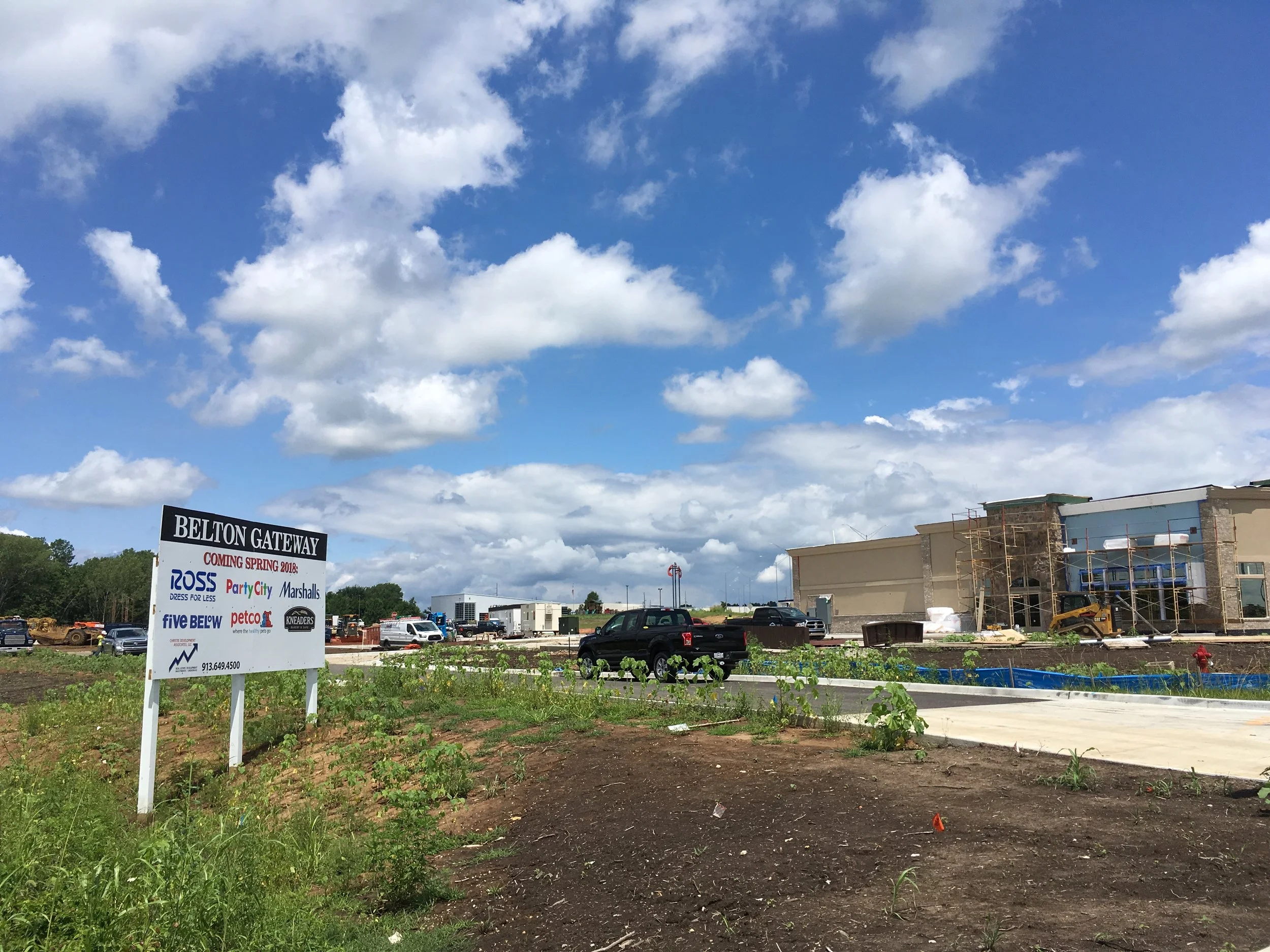 Vertical construction moves forward on Belton Gateway Phase Two