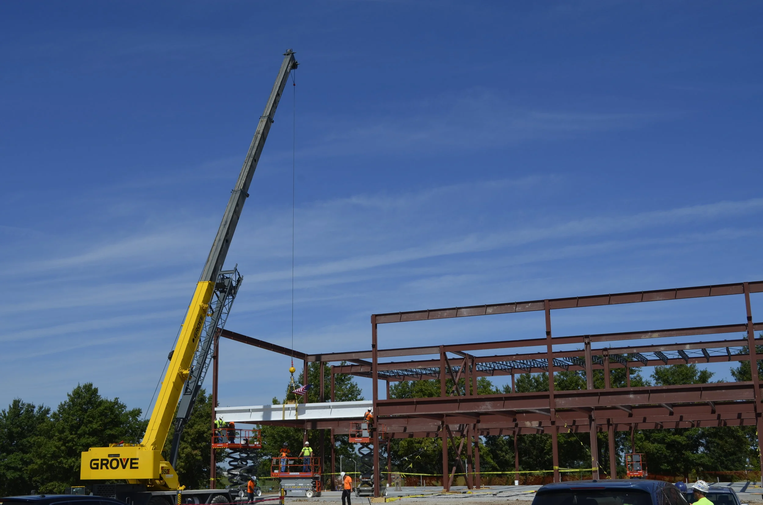 Terracon tops out new Olathe headquarters