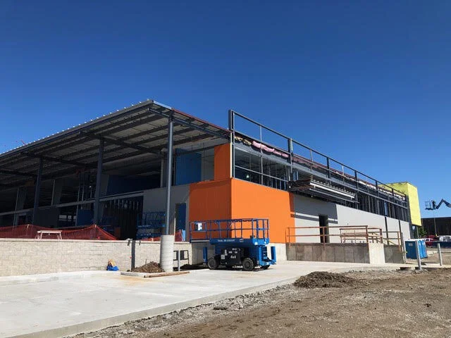 Construction progressing at Wonderscope Children's Museum