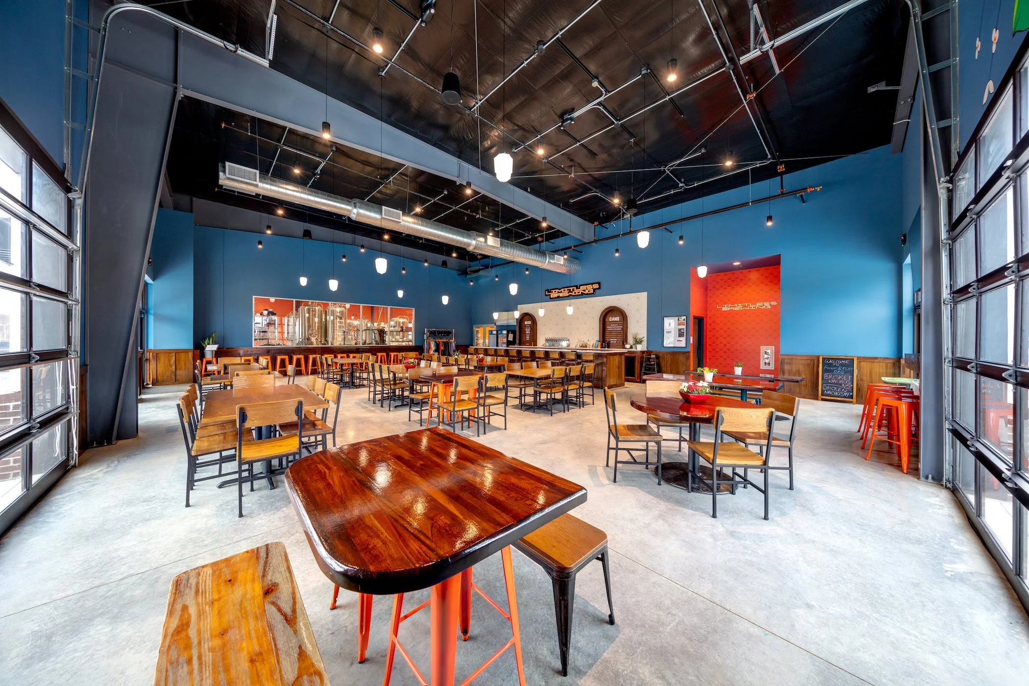 Architectural design meets brewing craftsmanship at Limitless Brewing's new location