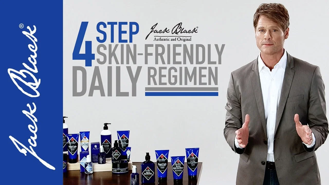 Jack Black's 4 Step Skin-Friendly Daily Regimen