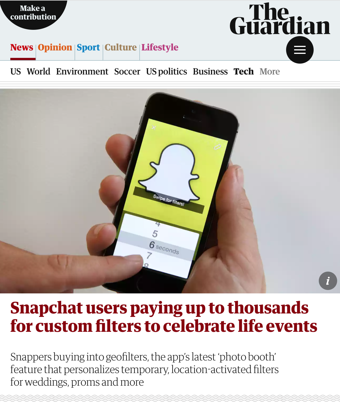 My drawing featured in The Guardian