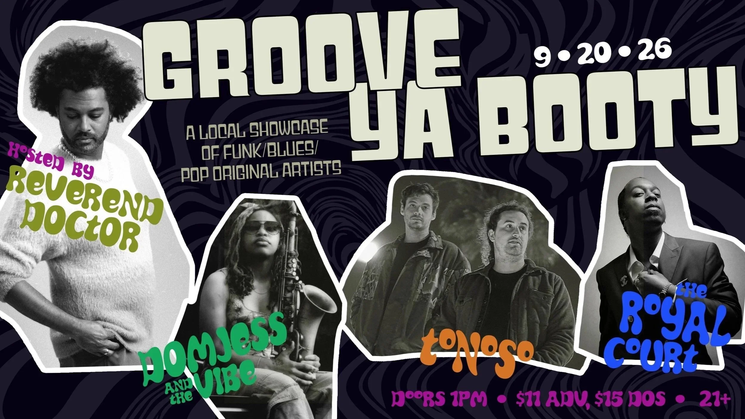Groove Ya Booty series - Harvelle's Long Beach
