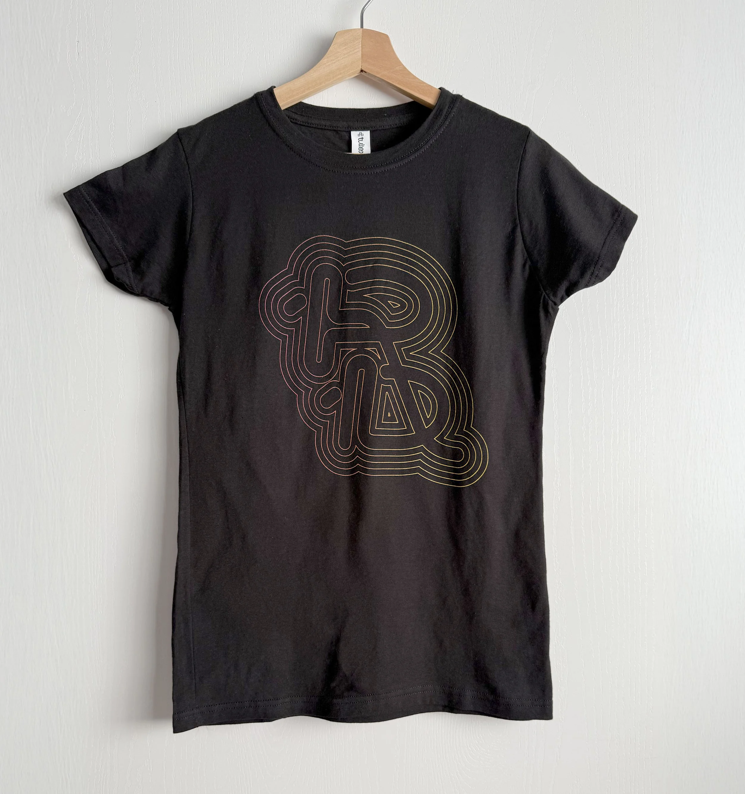 RD Gradient Logo Tee (Black)