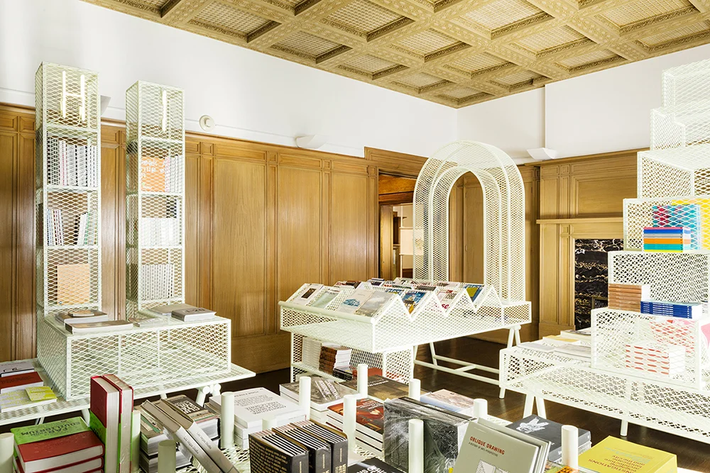 Graham Foundation Bookshop, designed by Ania Jaworska, Chicago, IL