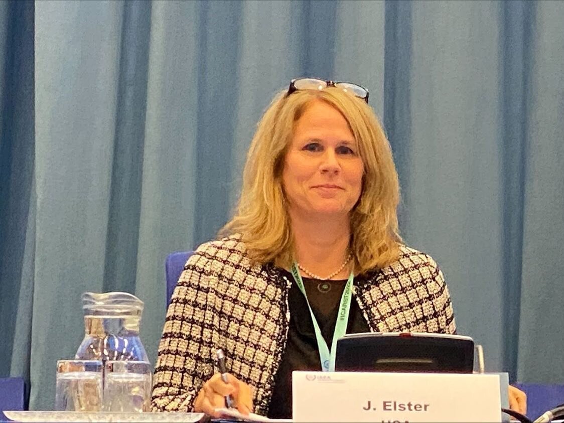 The untapped opportunities of #eBeam technology in the water and environmental remediation industries was the focus of Jennifer Elster&lsquo;s from the Pacific Northwest National Laboratory presentation at the #ICARST2022 Conference at #IAEA in Vienn