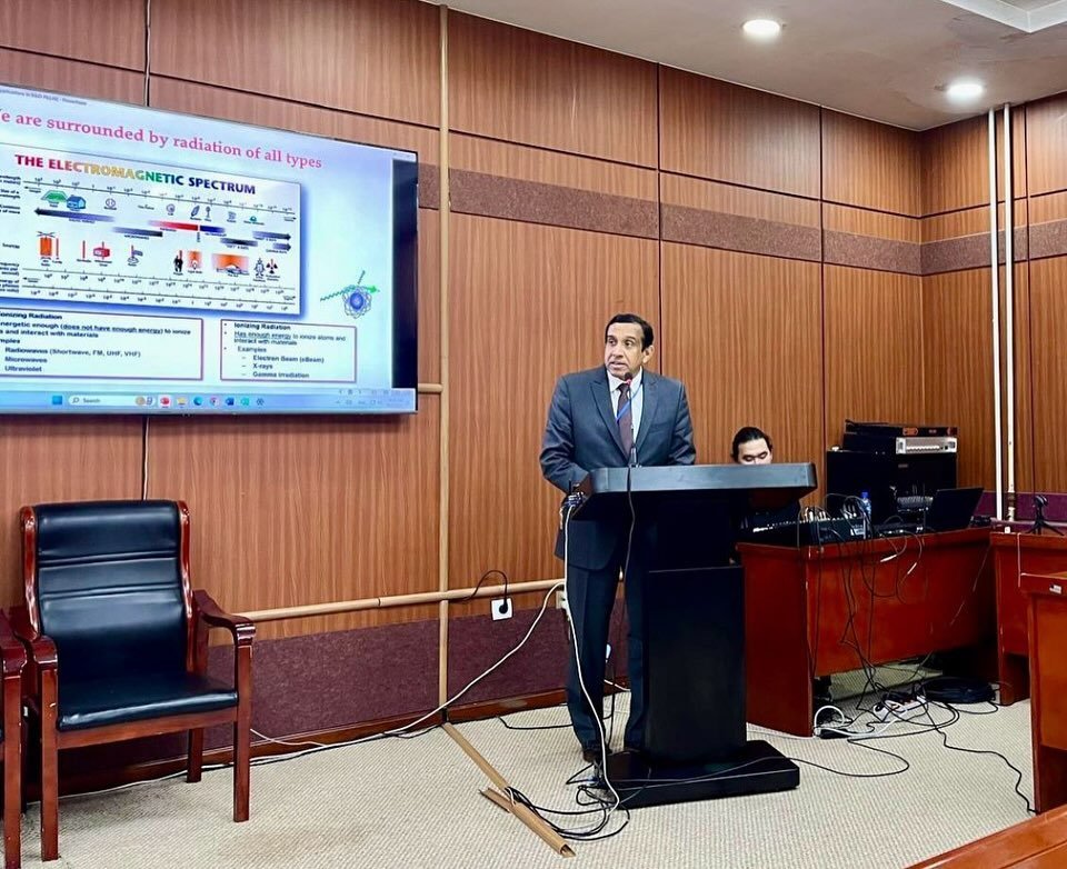 As part of the official National Nuclear Security Administration (NNSA)-Office of Radiological Security and Pacific Northwest National Laboratory delegation, Dr. Pillai is visiting Ulaanbaatar, Mongolia, to explore the economic and technical feasibil