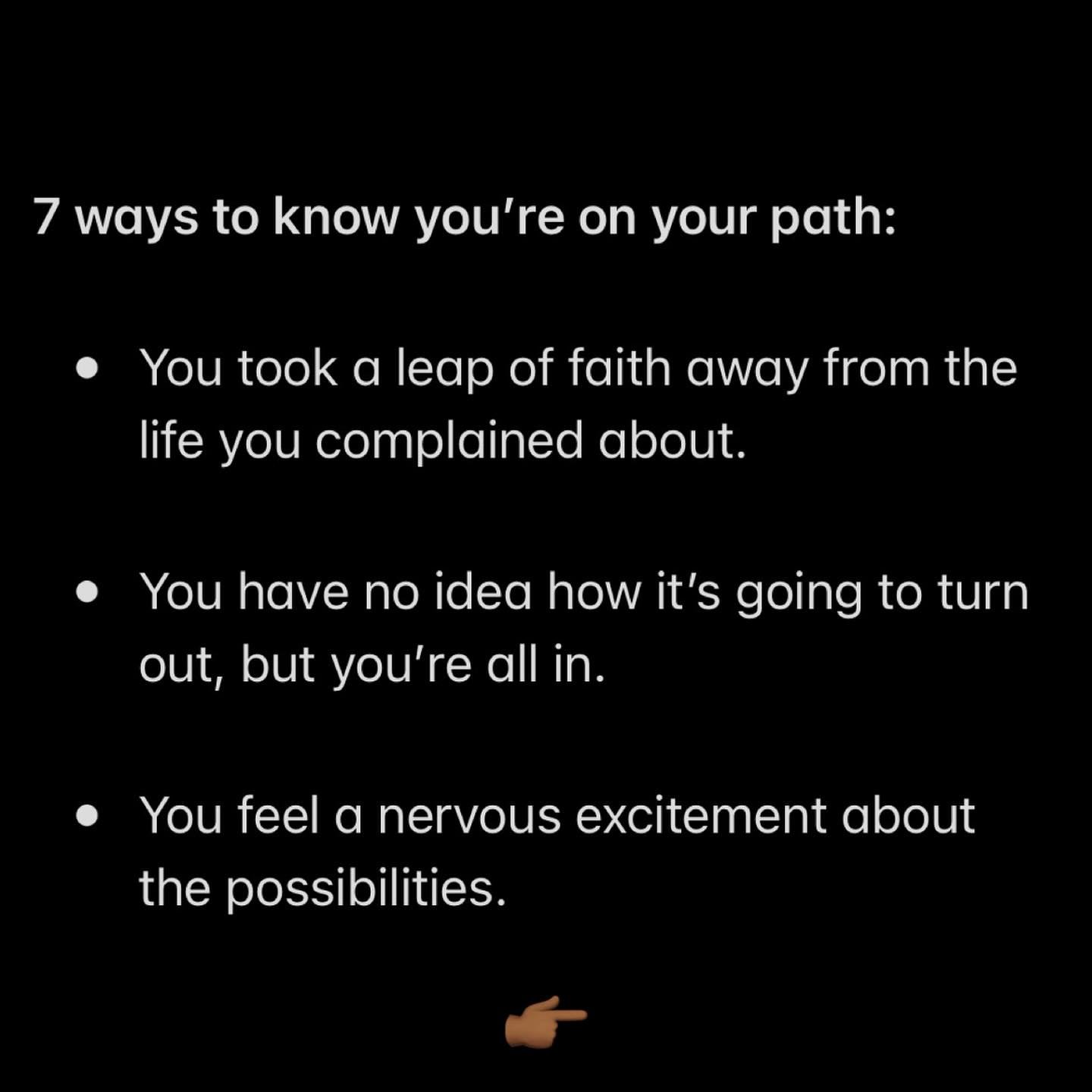 Your path is just one leap (or hop) from where you are right now. 

You can turn things around today if you wanted. 

When you&rsquo;re decisive, the fear that&rsquo;s been stopping you is the first thing that goes away. 

And you can just focus on t